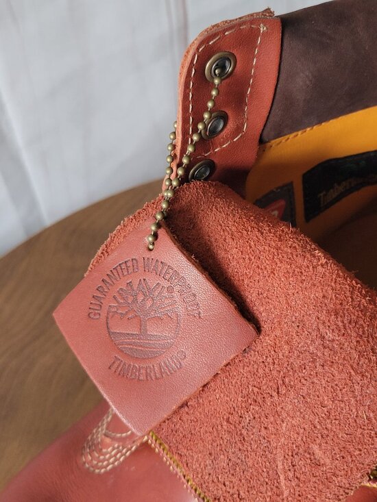 Timberland Premium Red Limited-Edition Boots, Men’s 11 Genuine Leather Work Boot main image 4